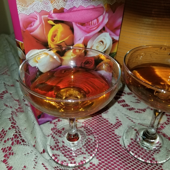 Vintage 2 champagne glasses - Picture 4 of 6